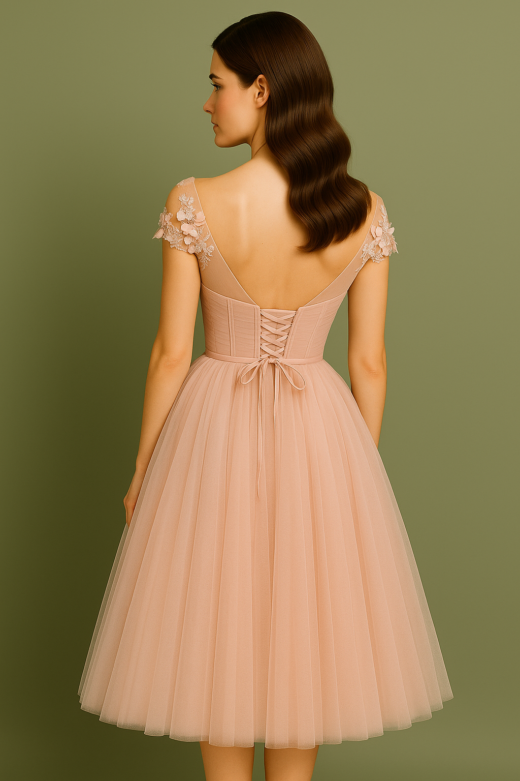 Whispered All About Love Midi Dress