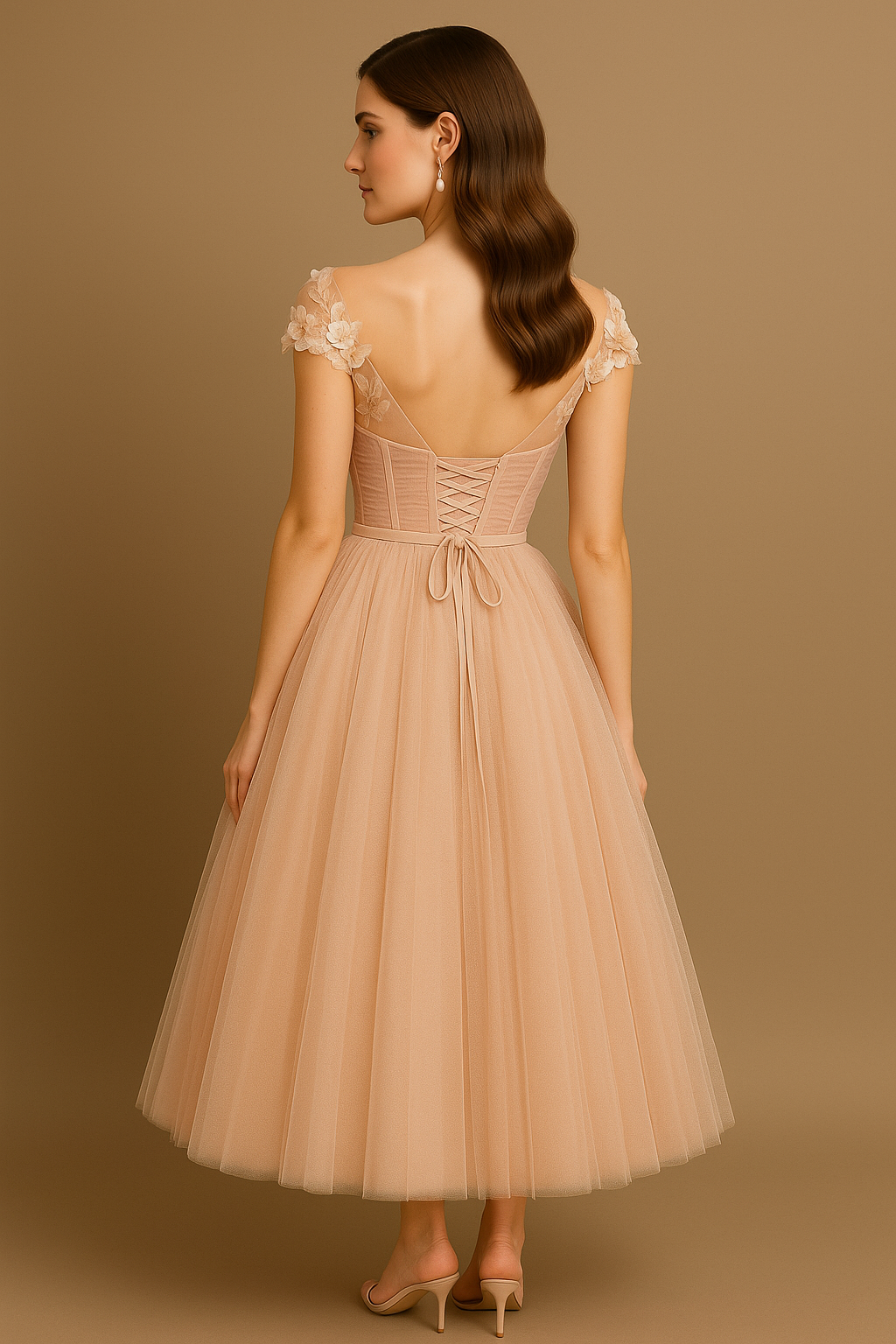 Whispered All About Love Midi Dress